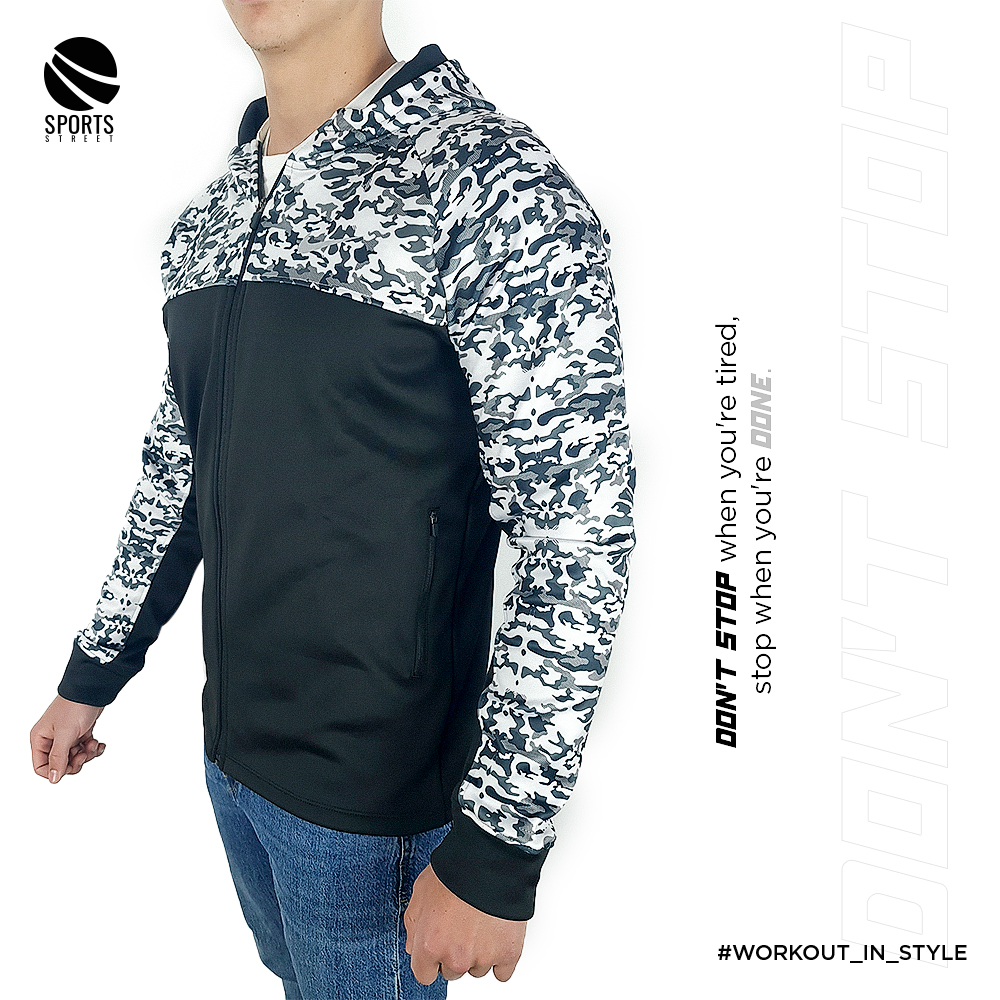 Nike Camo Black/Grey Jacket 21-22